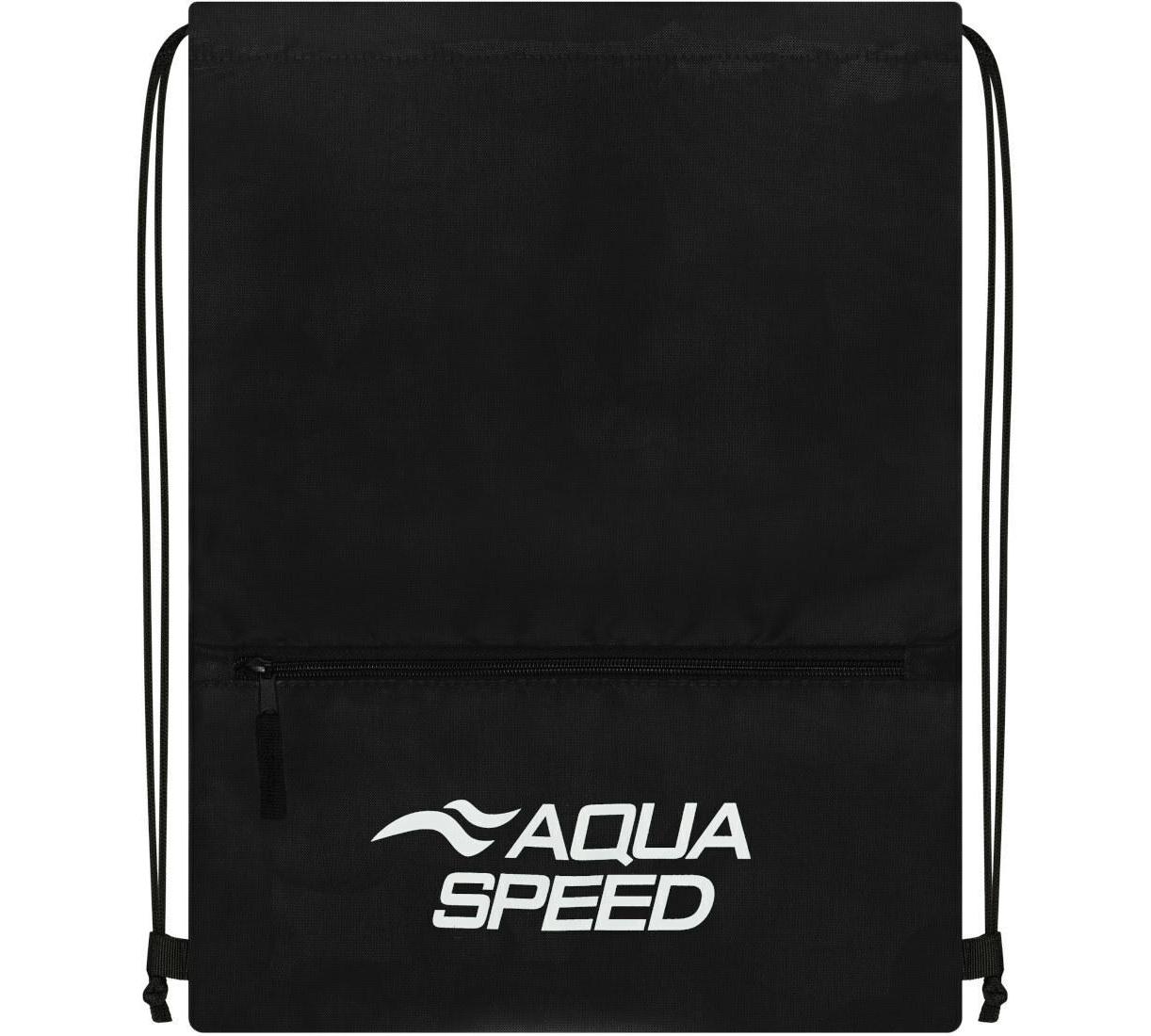 Сумка сетка для басейна Aqua Speed GEAR SACK ZIP 9322 чорний Уні