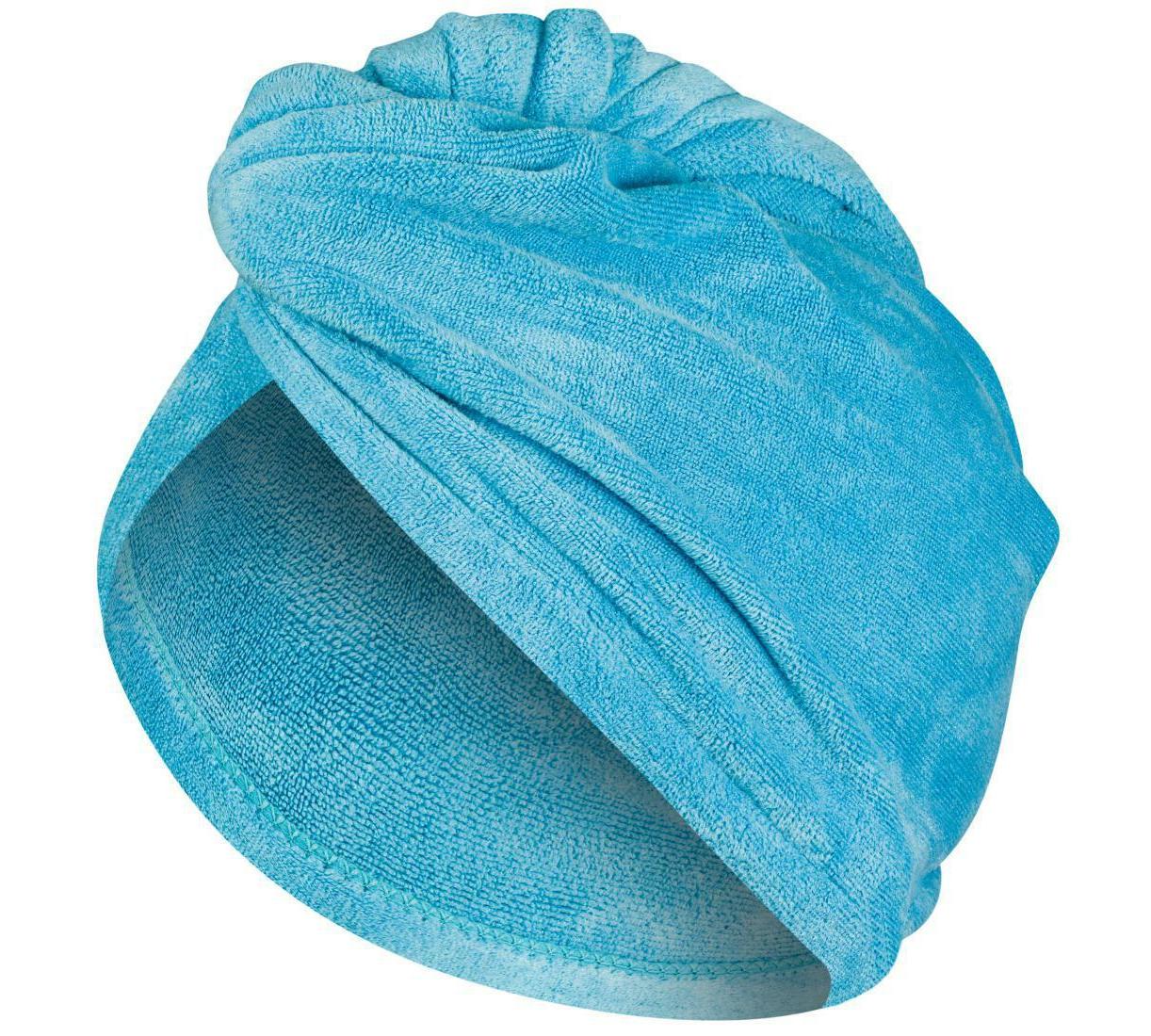 Рушник для волосся Aqua Speed HEAD TOWEL 9332 блакитний Жін
