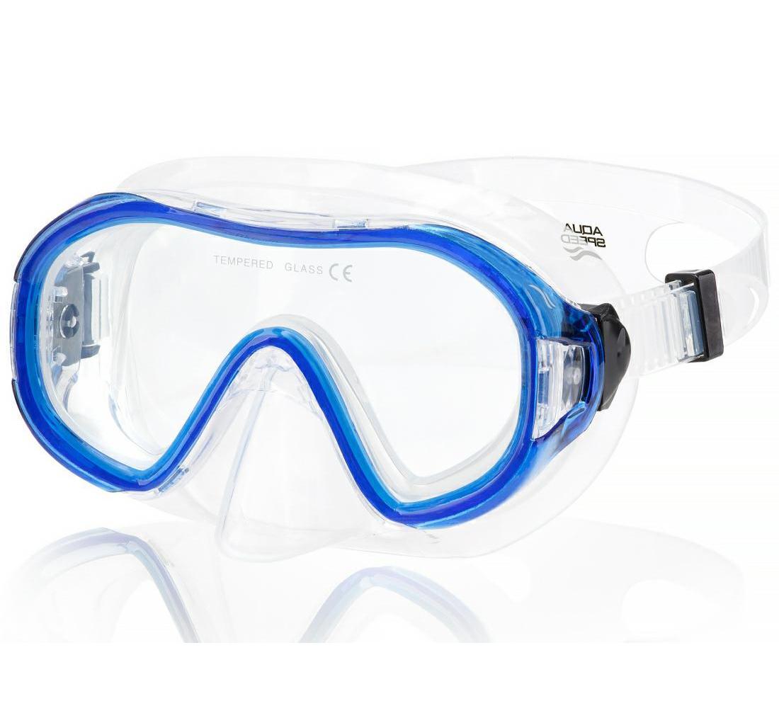 Маска для дайвінгу Aqua Speed JUNIOR 223-11 синій, прозорий Діт OSFM