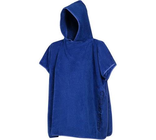 Рушник пончо Aqua Speed KID'S PONCHO 7338 темно-синій Діт