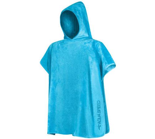 Рушник пончо Aqua Speed KID'S PONCHO 9328 блакитний Діт