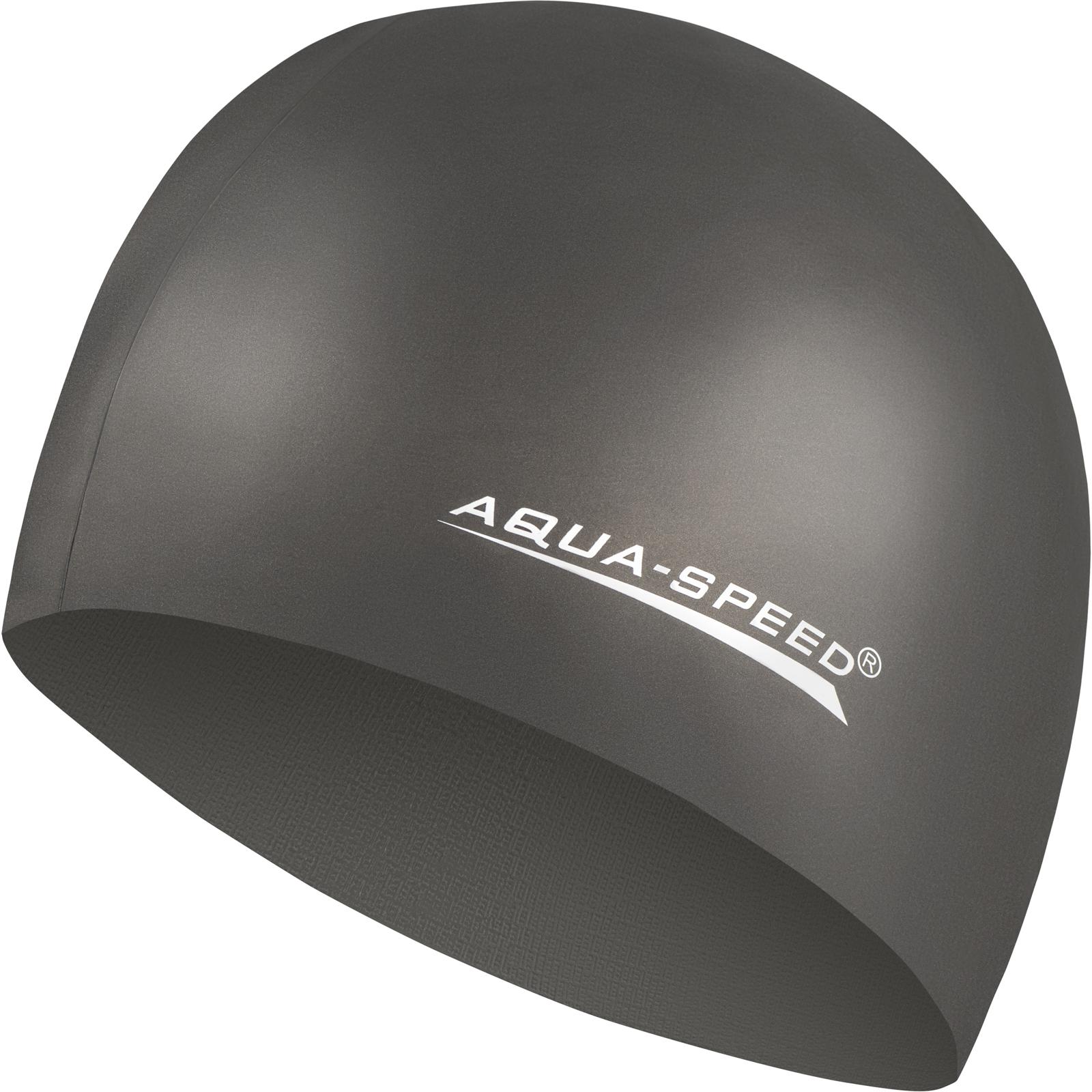 Шапка для плавання Aqua Speed MEGA 100-07 чорний Уні