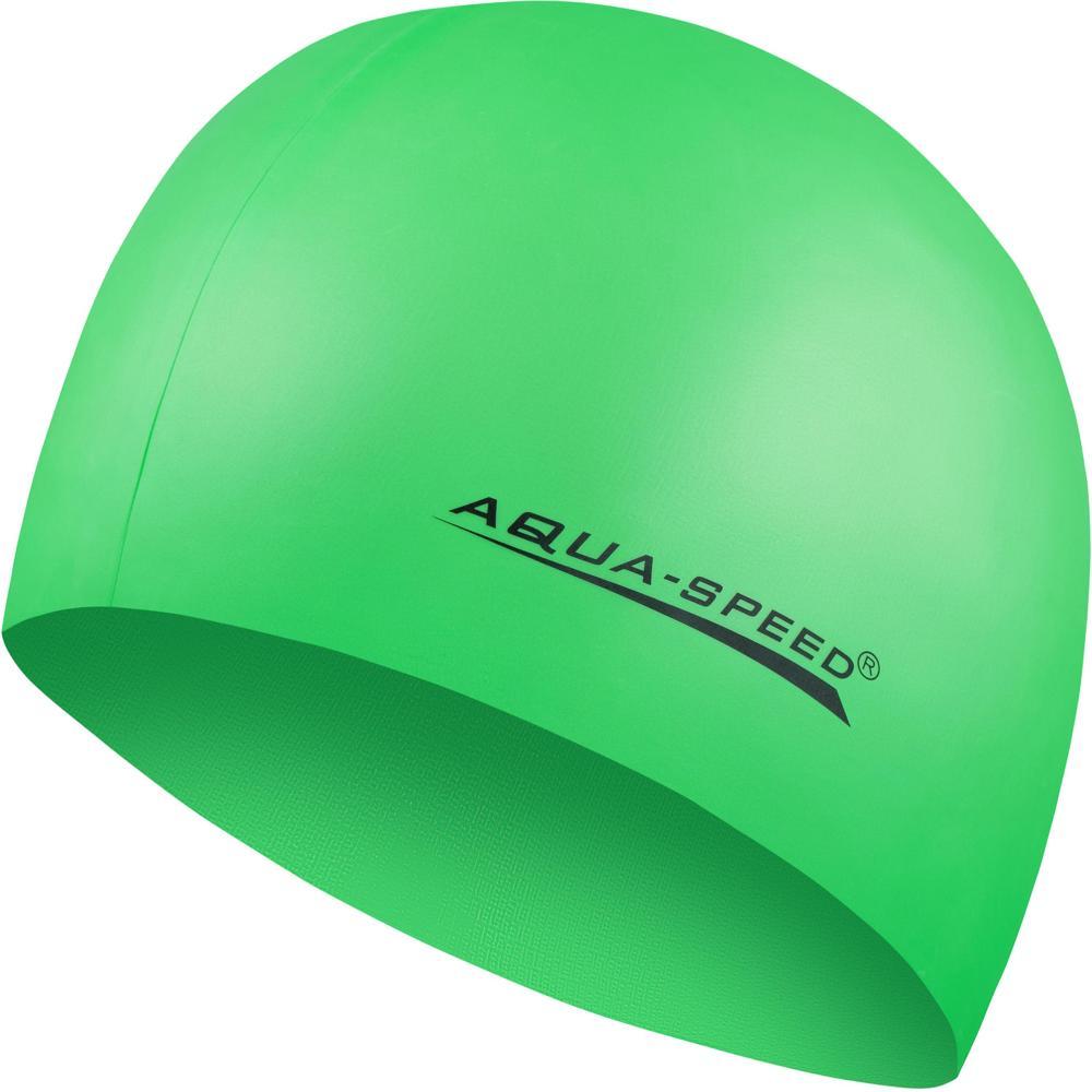 Шапка для плавання Aqua Speed MEGA 100-11 світло-зелений Уні