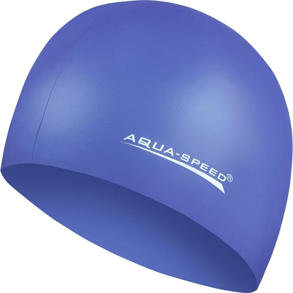 Шапка для плавання Aqua Speed MEGA 100-17 синій OSFM