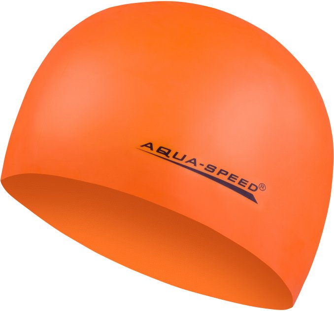 Шапка для плавання Aqua Speed MEGA 100-75 помаранчевий УНІ OSFM