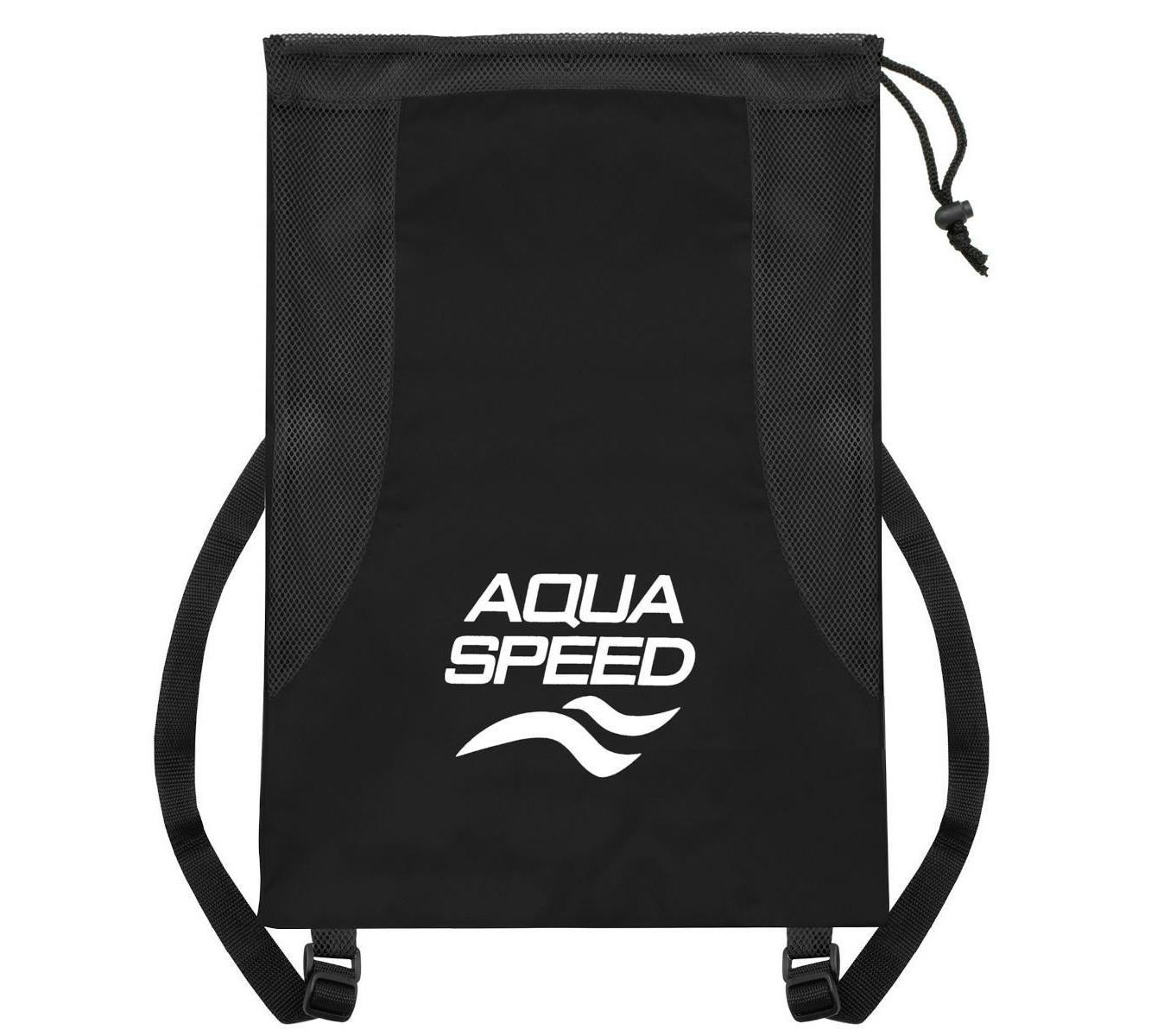 Сумка сітчаста Aqua Speed MESH BACK PACK 61164 чорний Уні