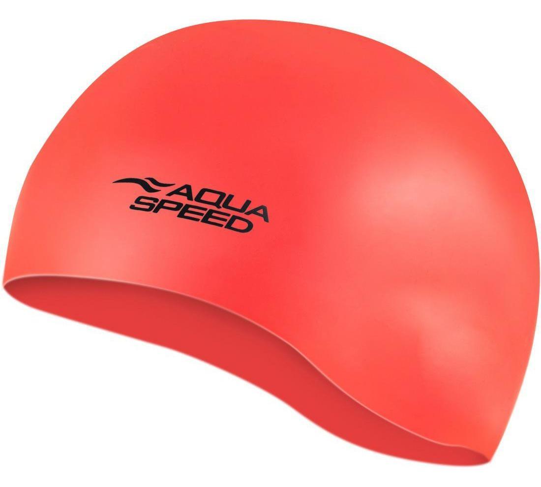Шапка для плавання Aqua Speed MONO 6206 яскраво-червоний Уні