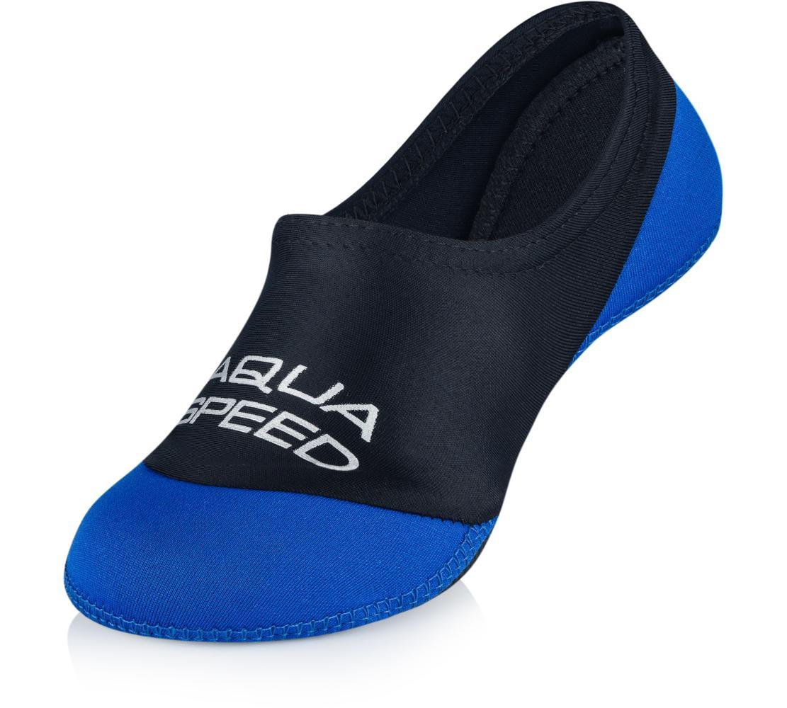 Шкарпетки для басейну Aqua Speed NEO SOCKS 7367 чорний, синій Дит