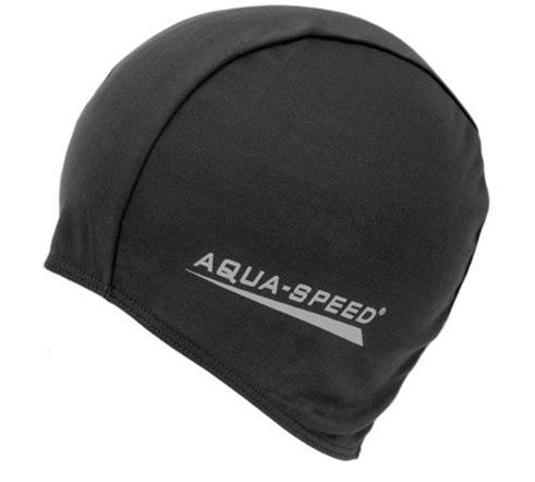 Шапка для плавання Aqua Speed POLYESTER CAP 5762 чорний Уні