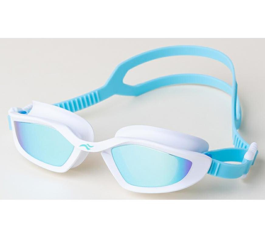 Окуляри для плавання Aqua Speed RAVEN MIRROR 61425 білий, бірюзовий