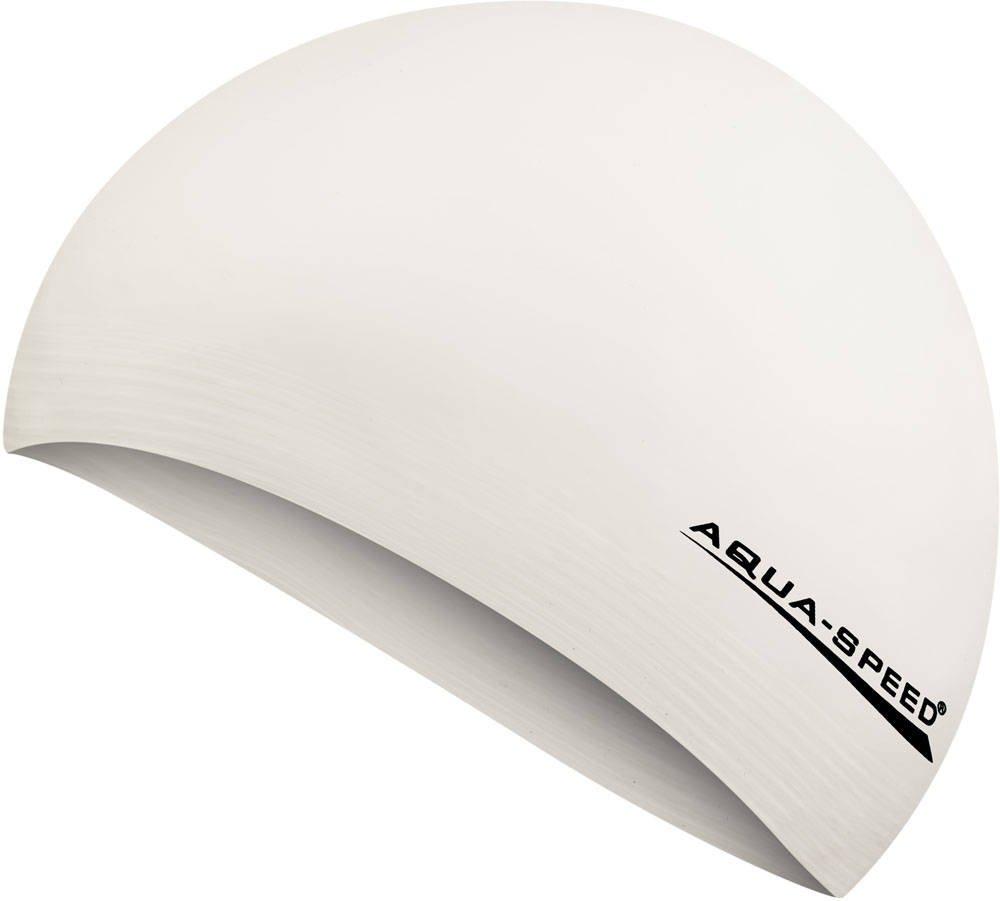 Шапка для плавання Aqua Speed SOFT LATEX 5728 білий Уні