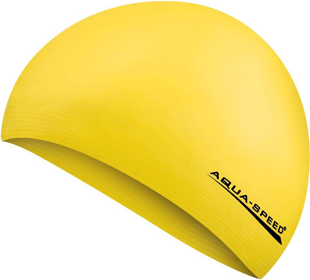Шапка для плавання Aqua Speed SOFT LATEX 5731 жовтий Уні