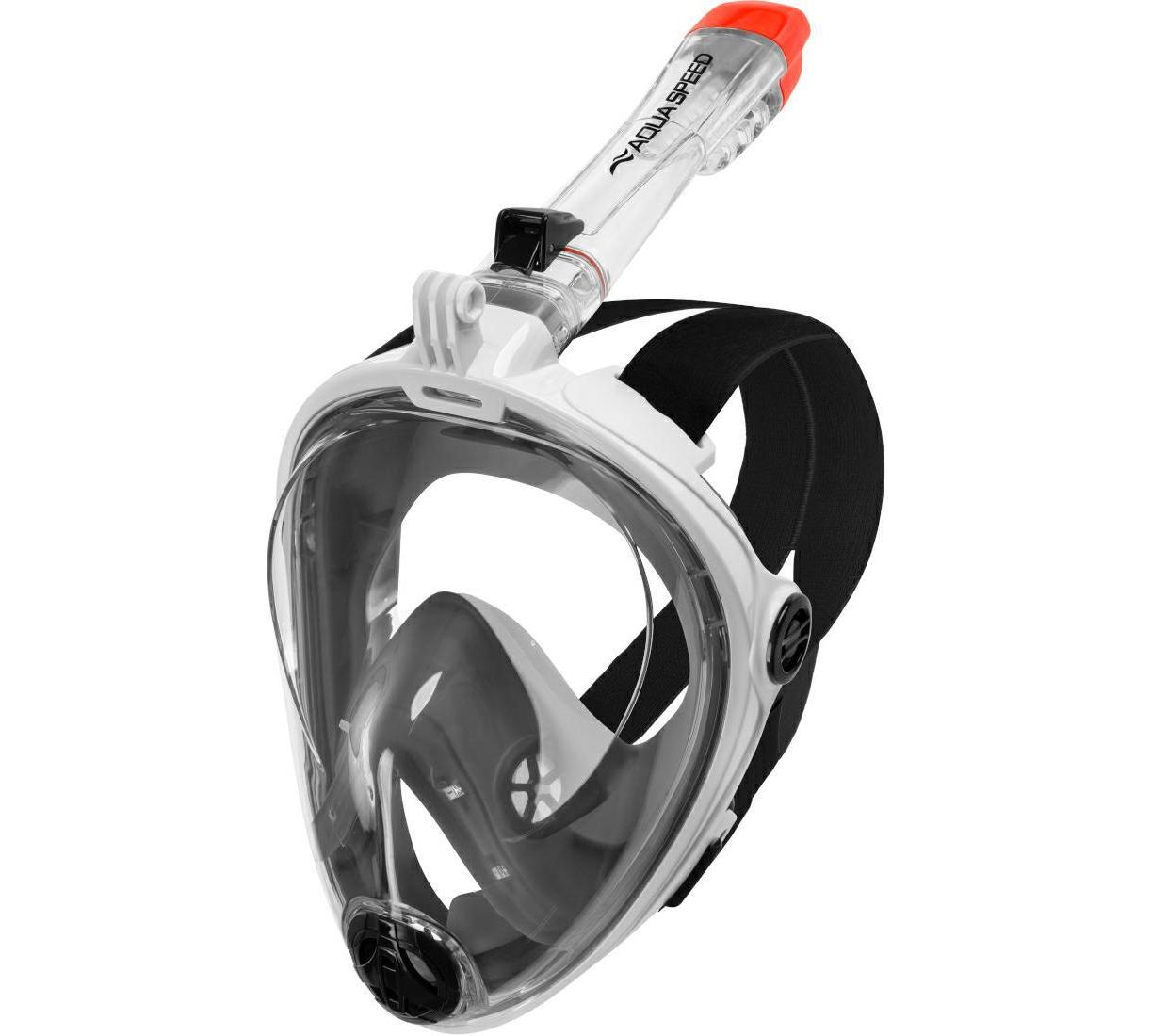 Повнолицьова маска Aqua Speed SPECTRA 2.0 9924 чорний, білий Уні