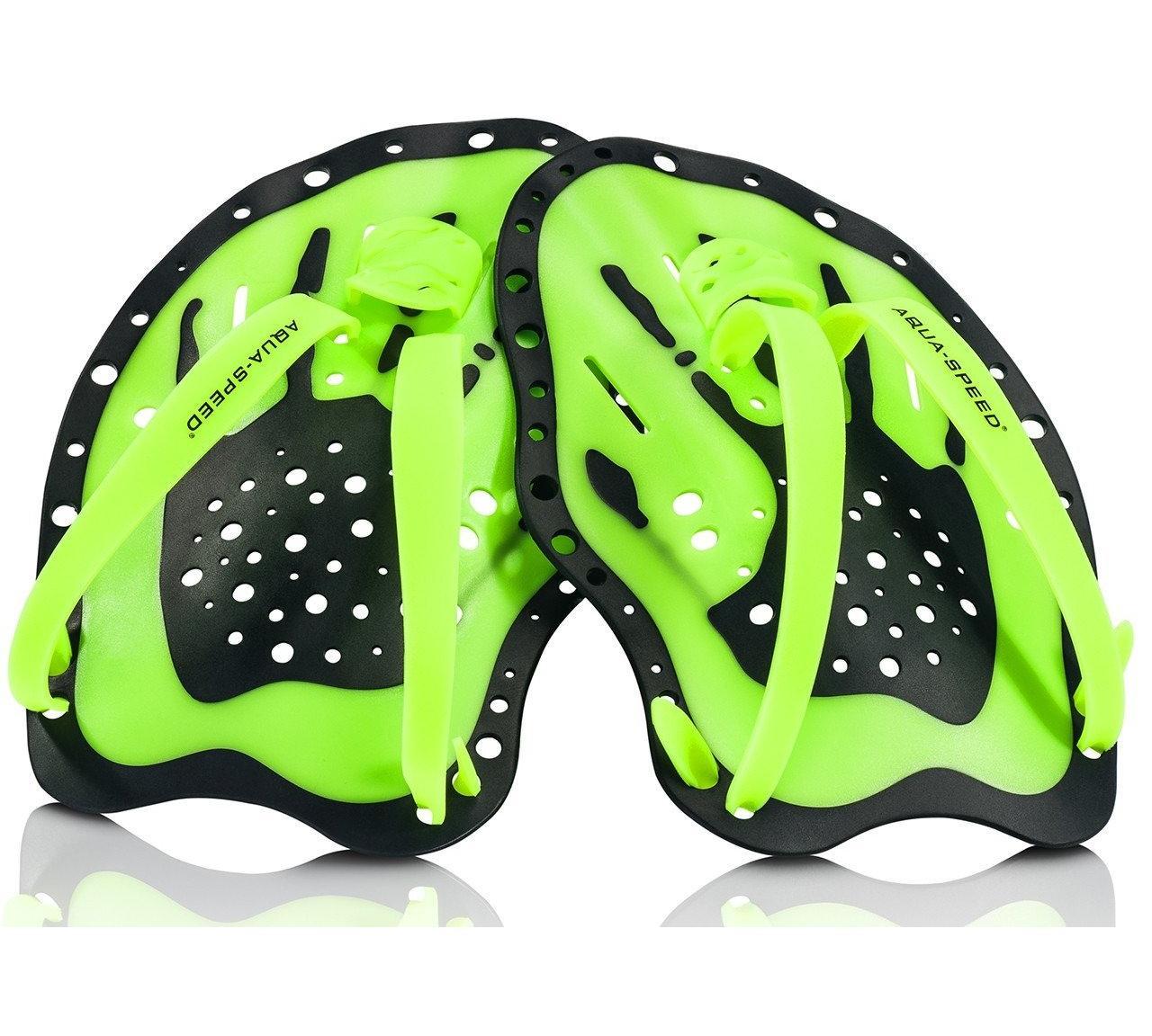 Лопатки для плавання Aqua Speed SWIM PADDLE 6972 зелений Уні 19х13, 5см