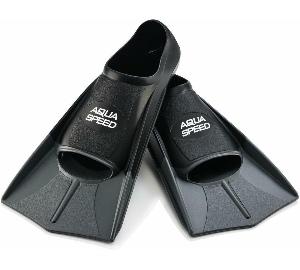 Ласти Aqua Speed TRAINING FINS 2724 чорний короткі для плавання, басейну