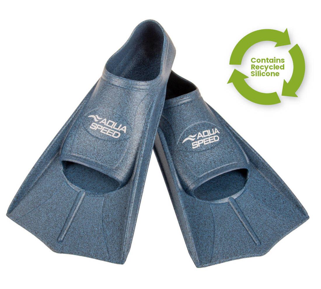 Ласти для басейну, короткі Aqua Speed TRAINING FINS  60443 брудно-синій Уні