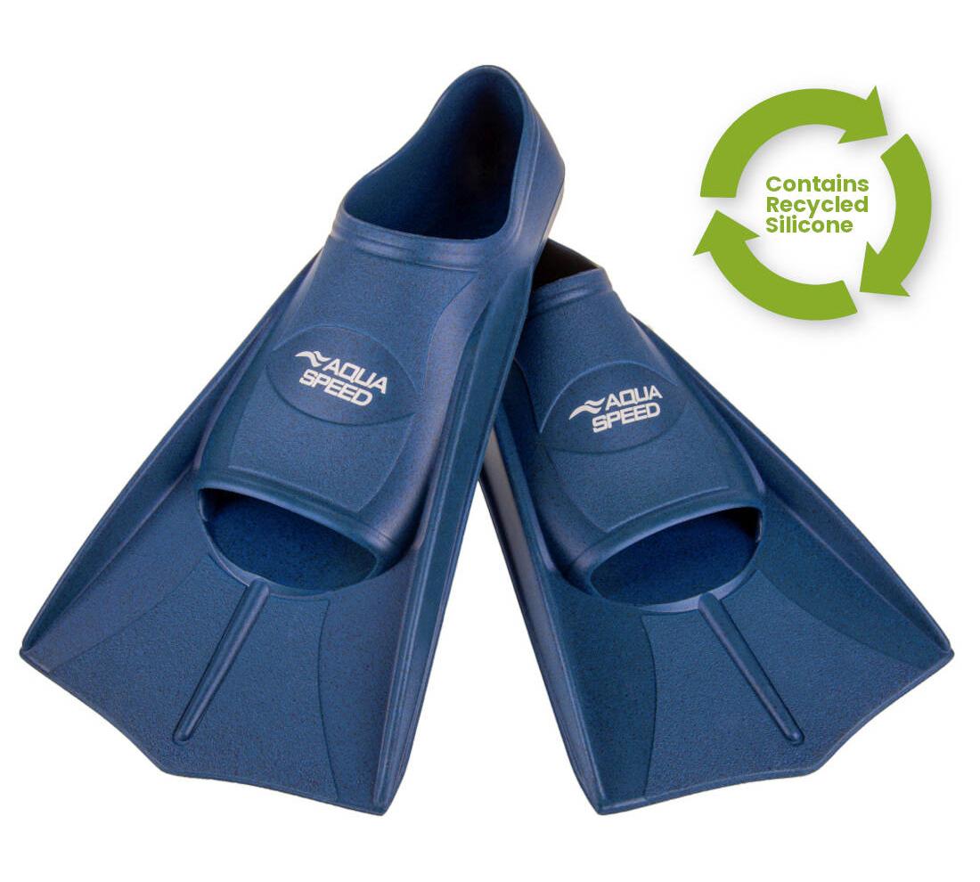 Ласти Aqua Speed TRAINING FINS  60461 синій Уні, короткі, для басейну, для плавання