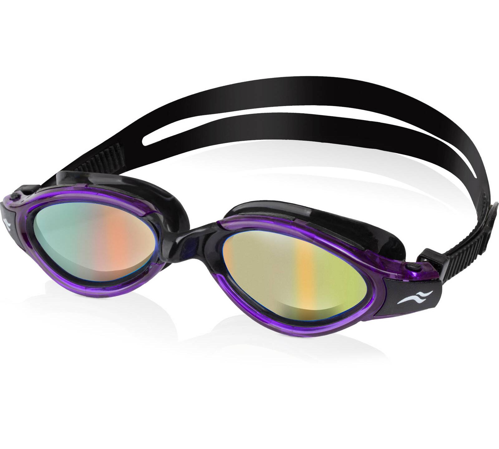 Окуляри для плавання Aqua Speed TRITON 2.0 MIRROR 60415 чорний, бузковий