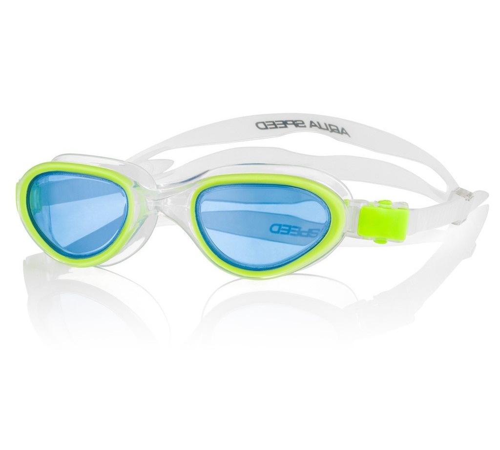 Окуляри для плавання Aqua Speed X-PRO 6668 жовтий, прозорий