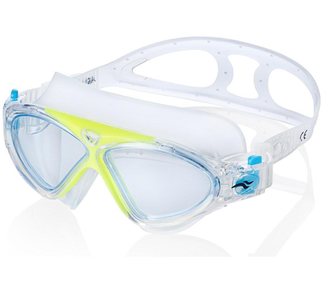 Окуляри для плавання Aqua Speed ZEFIR 9289 жовтий, прозорий- дитячі (5-8 років)