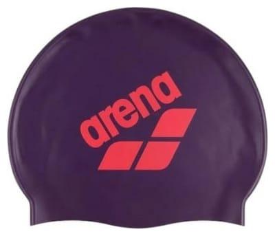 Шапка для плавання Arena BIG LOGO CAP фіолетовий Уні