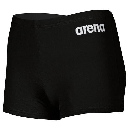 Плавки-боксери для хлопців Arena BOY'S TEAM SWIM SHORT SOLID чорний, білий дитячі
