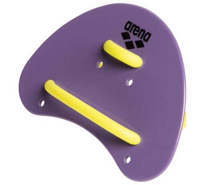 Лопатки для плавання Arena ELITE FINGER PADDLE фіолетовий Уні