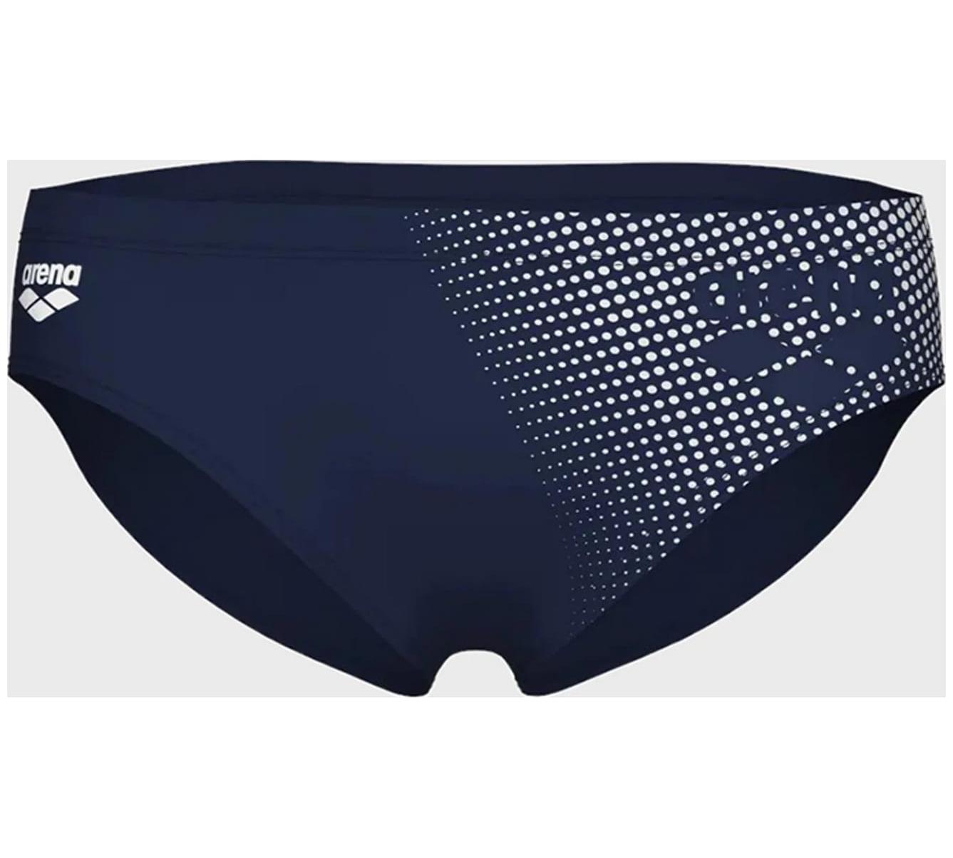 Плавки-сліпи для чоловіків Arena FOGGY DOTS SWIM BRIEFS темно-синій, білий Чол