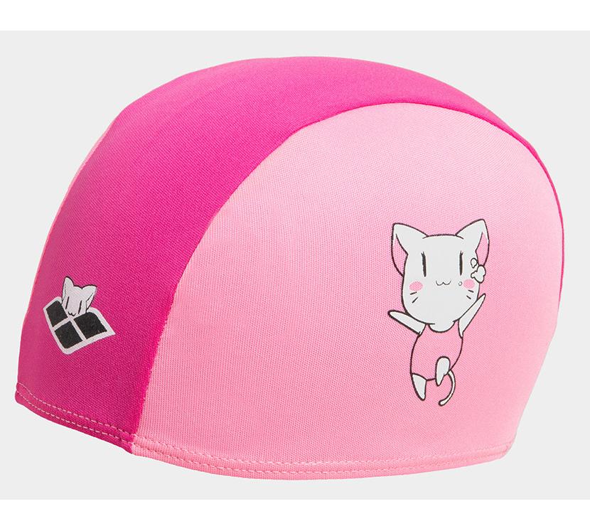 Шапка для плавання Arena FRIENDS KIDS POLYESTER CAP рожевий Діт OSFM