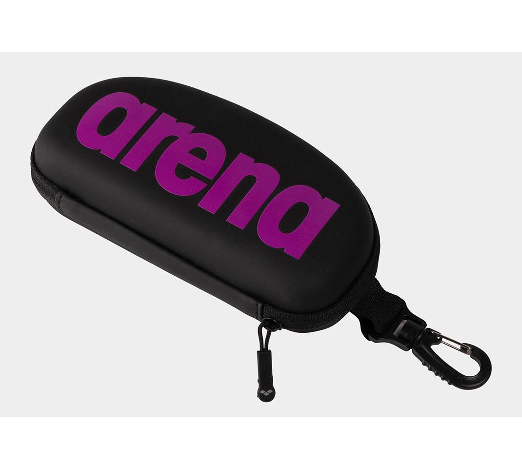 Футляр для окулярів для басейну Arena GOGGLE CASE чорний, пурпурний Уні