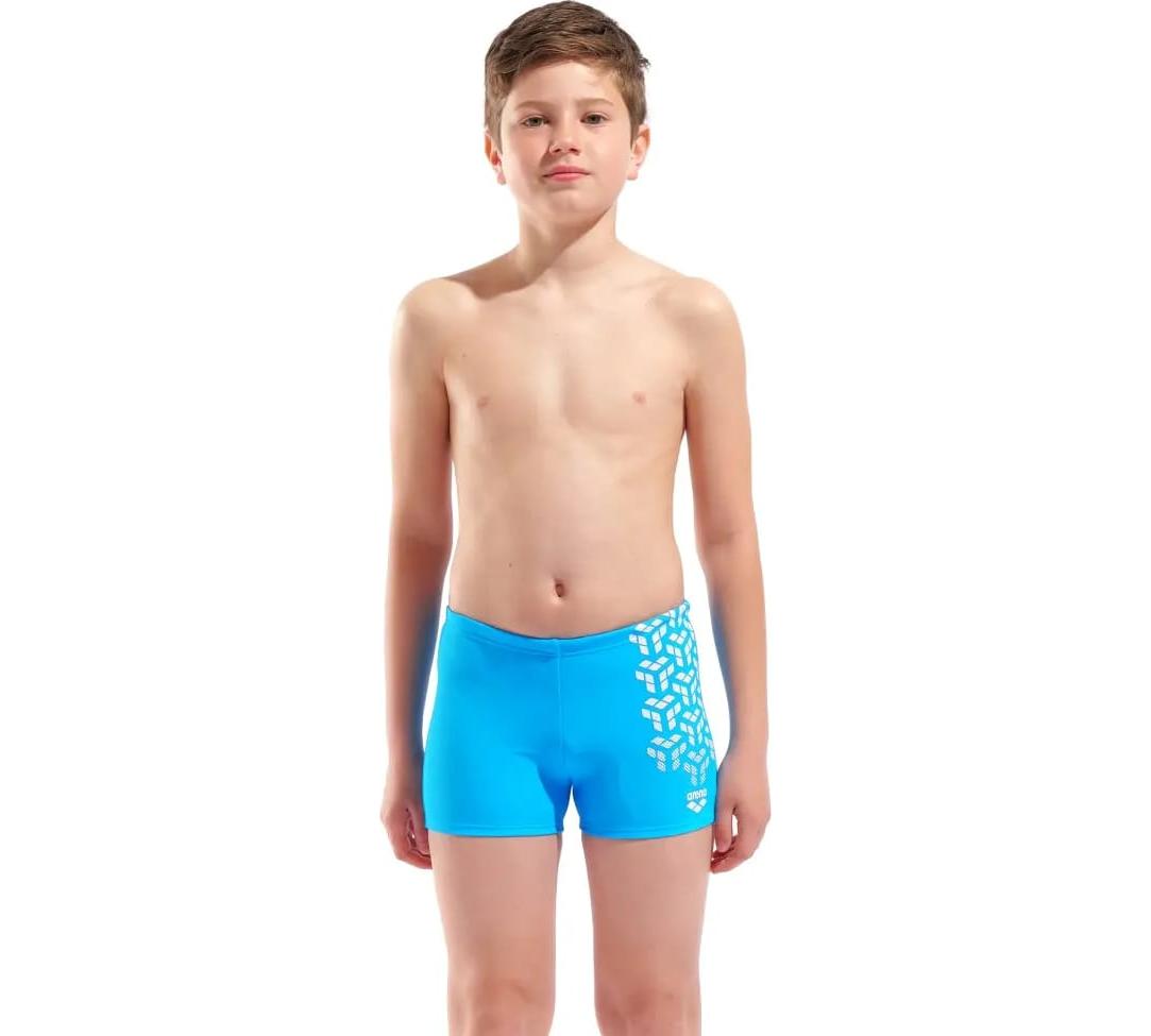 Плавки-шорти для хлопчиків Arena KIKKO V SWIM SHORT GRAPHIC блакитний, білий 