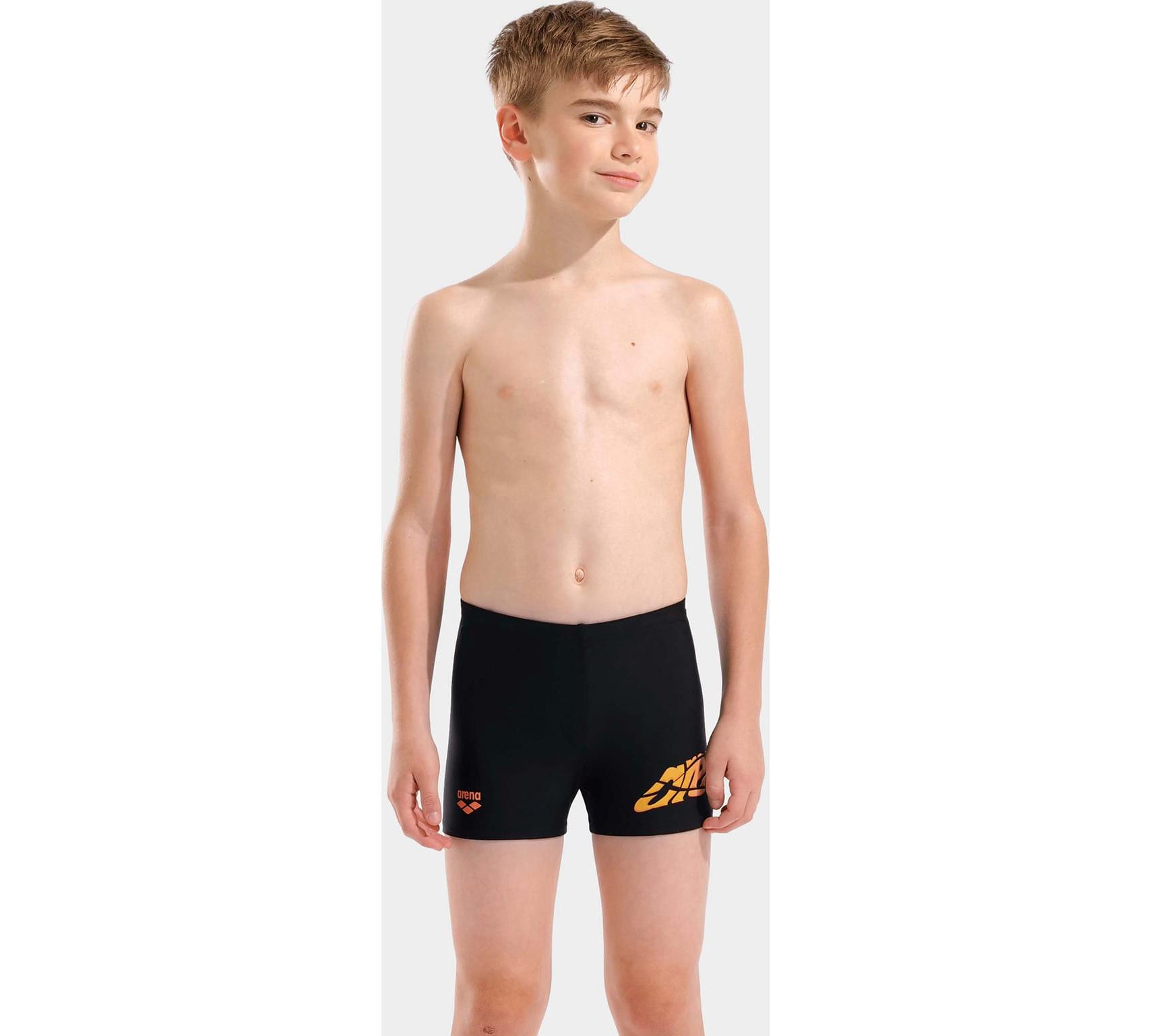 Плавки для хлопчиків Arena LETTERING SWIM SHORT чорний дитячі