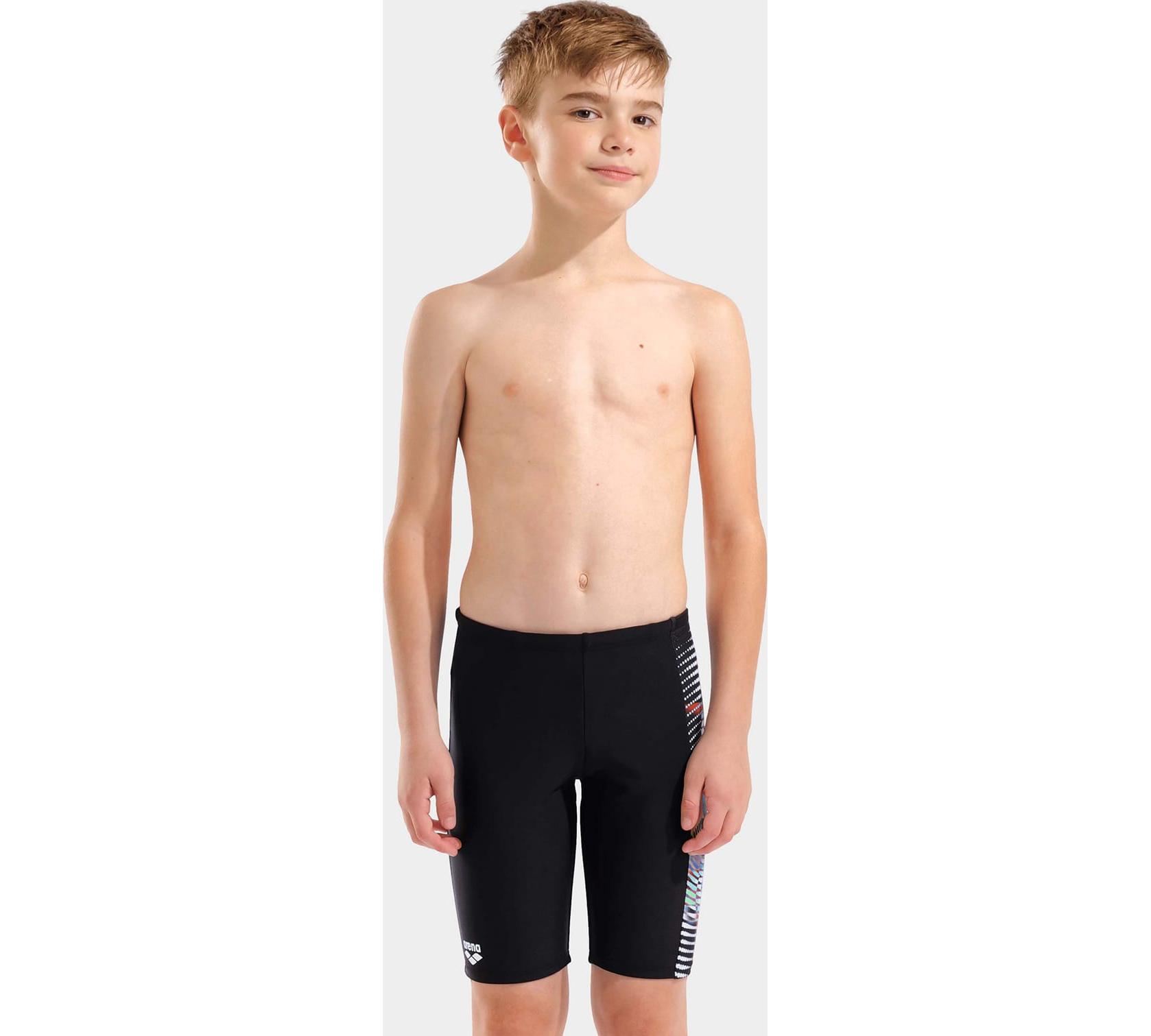 Плавки для хлопчиків Arena LIT LOGO SWIM JAMMER чорний дитячі