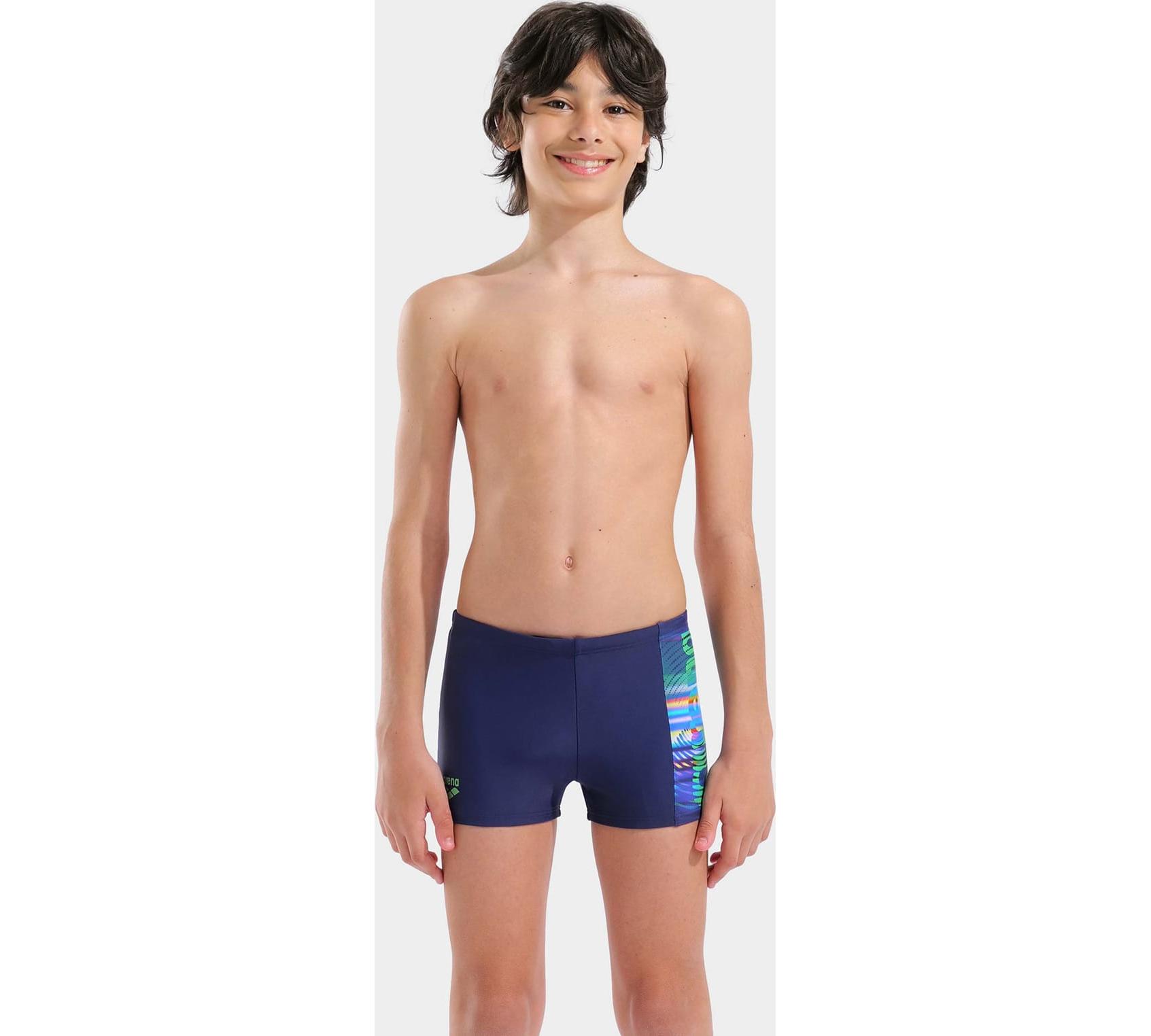 Плавки для хлопчиків Arena LIT LOGO SWIM SHORT синій дитячі