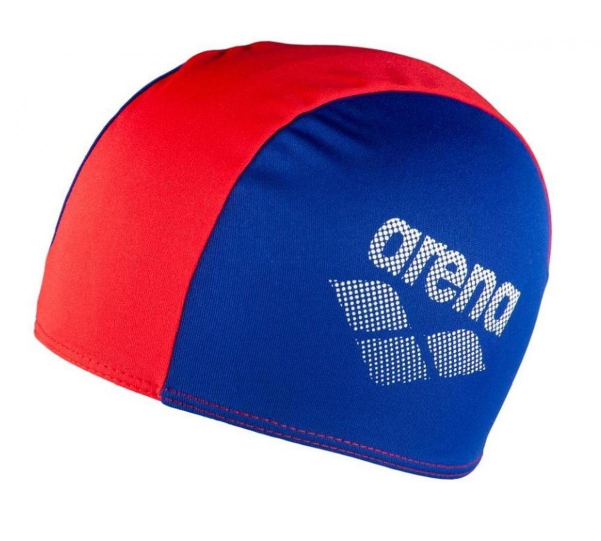 Шапка для плавання Arena POLYESTER II JR. червоний, синій Діт OSFM