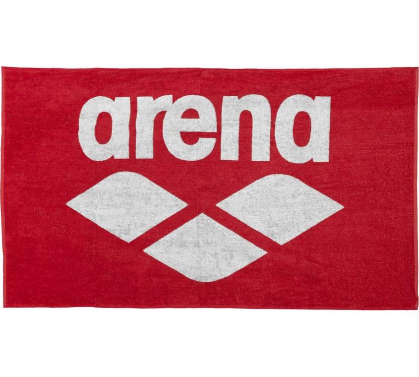 Рушник Arena POOL SOFT TOWEL червоний Уні
