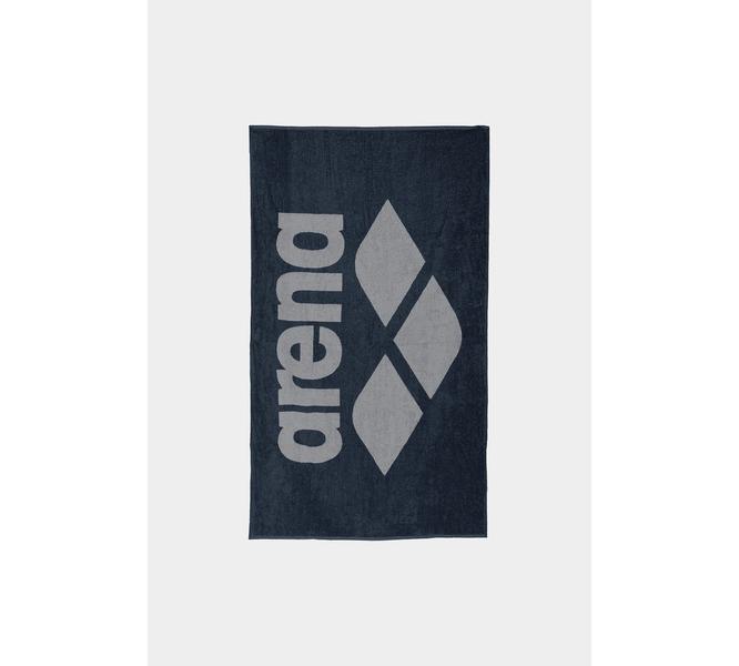 Рушник Arena POOL SOFT TOWEL темно-сірий Уні