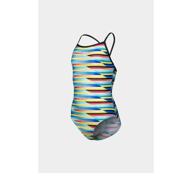 Купальник для дівчат Arena RACING STRIPE SWIMSUIT LIGHTDR мультиколор дитяча
