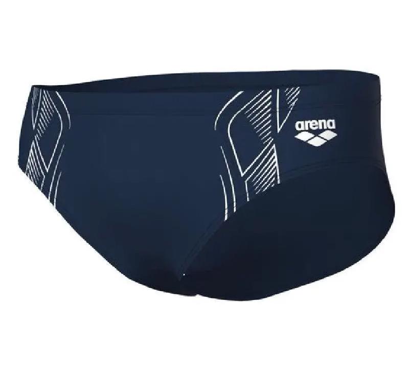 Плавки-сліпи для чоловіків Arena REFLECTING SWIM BRIEFS темно-синій, білий Чол
