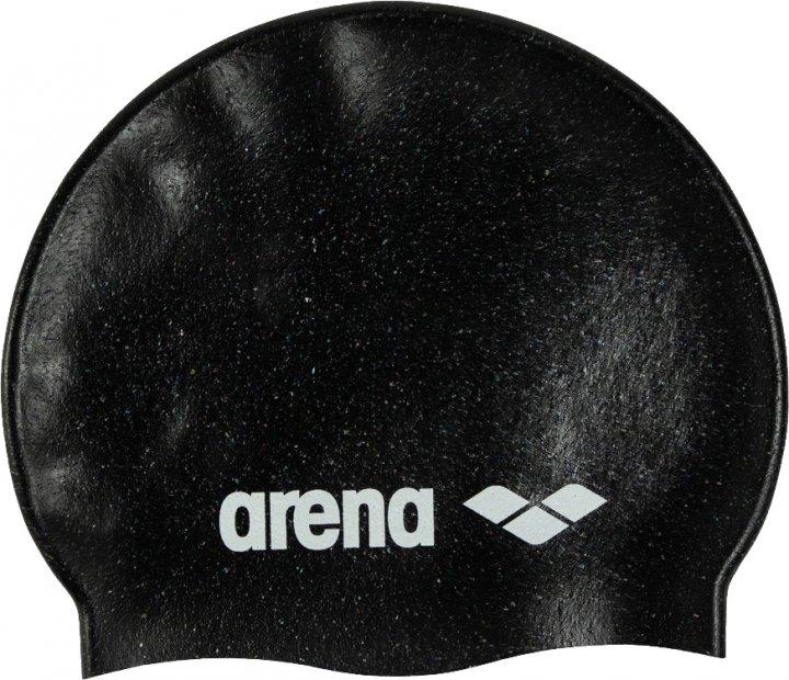 Шапка для плавання Arena SILICONE CAP чорний_мульти Уні