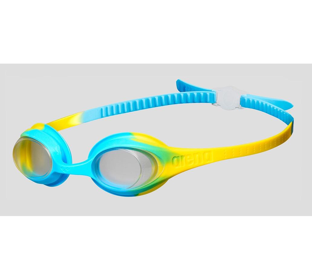 Окуляри для плавання Arena SPIDER KIDS блакитний, жовтий- дитячі (2-5 років)