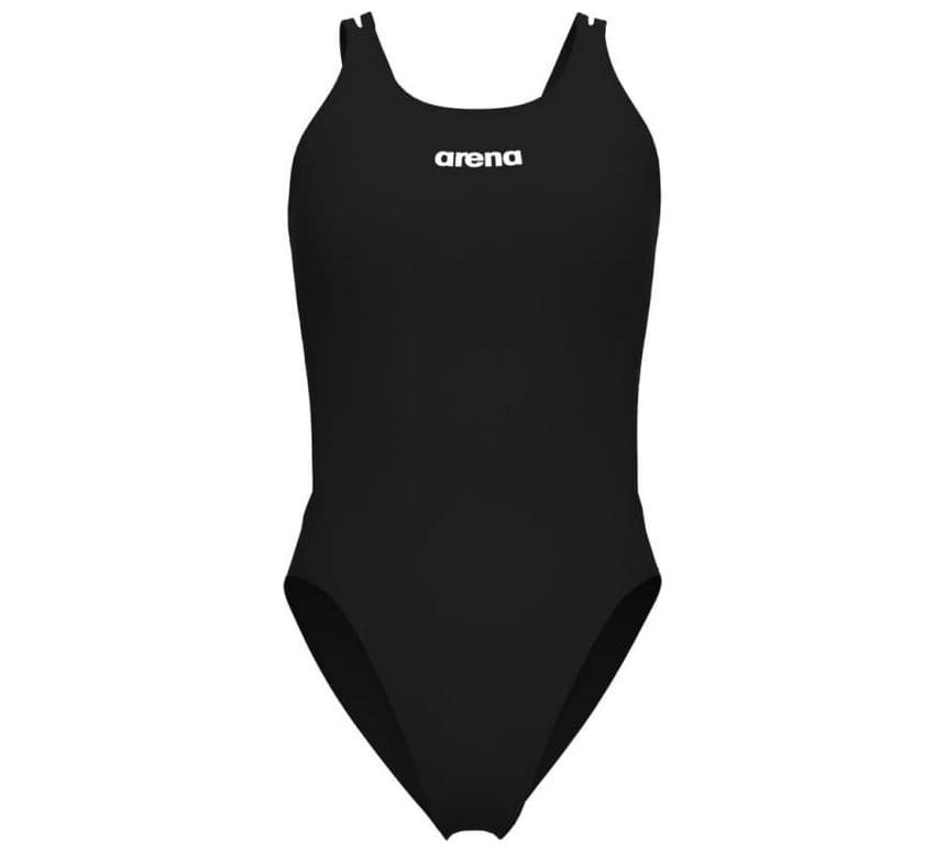 Купальник закритий для жінок Arena SWIMSUIT TECH MULTI SOLID чорний жіночий