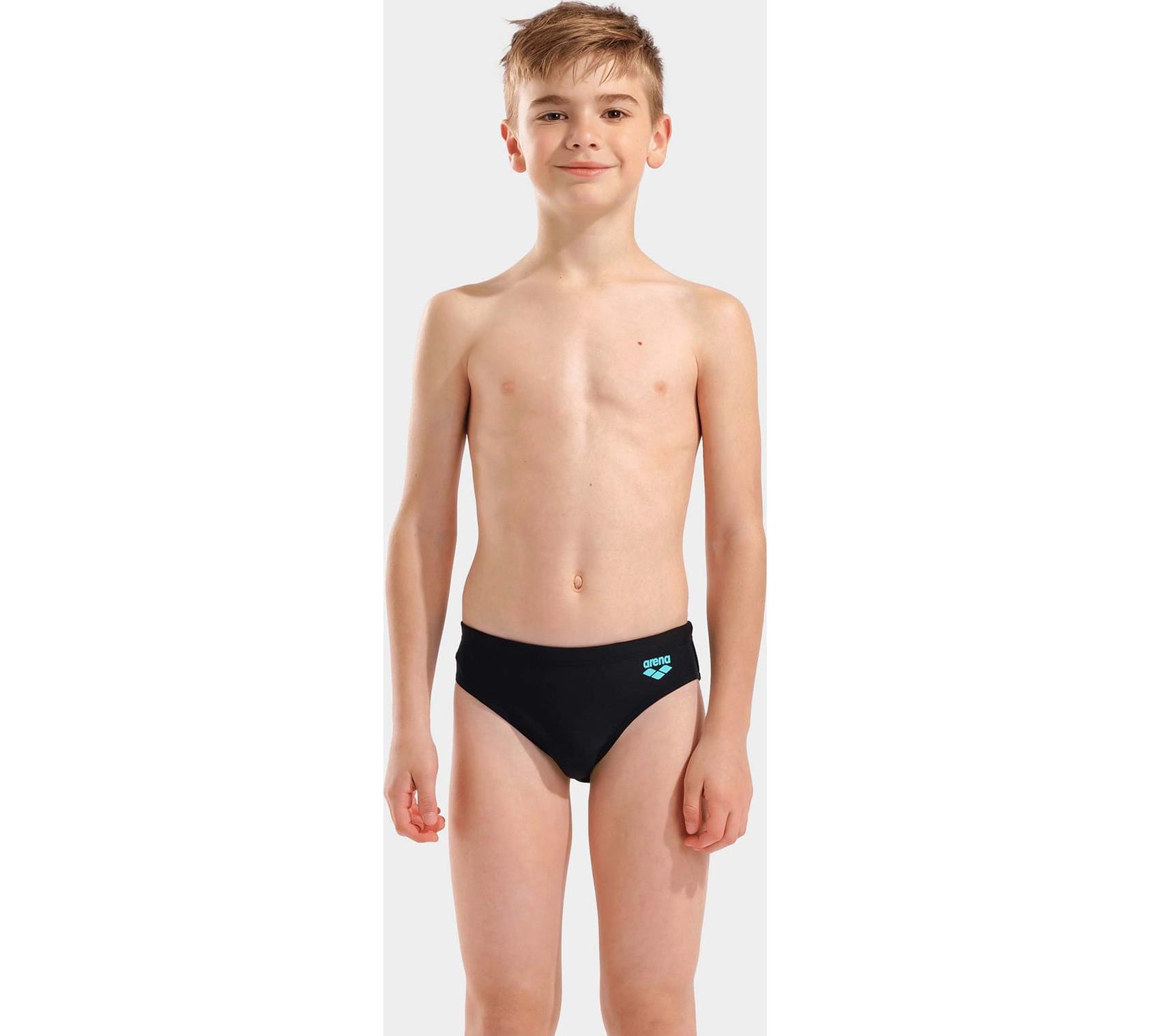 Плавки-сліпи для хлопчиків Arena TALES SWIM BRIEFS чорний, бірюзовий дитячі