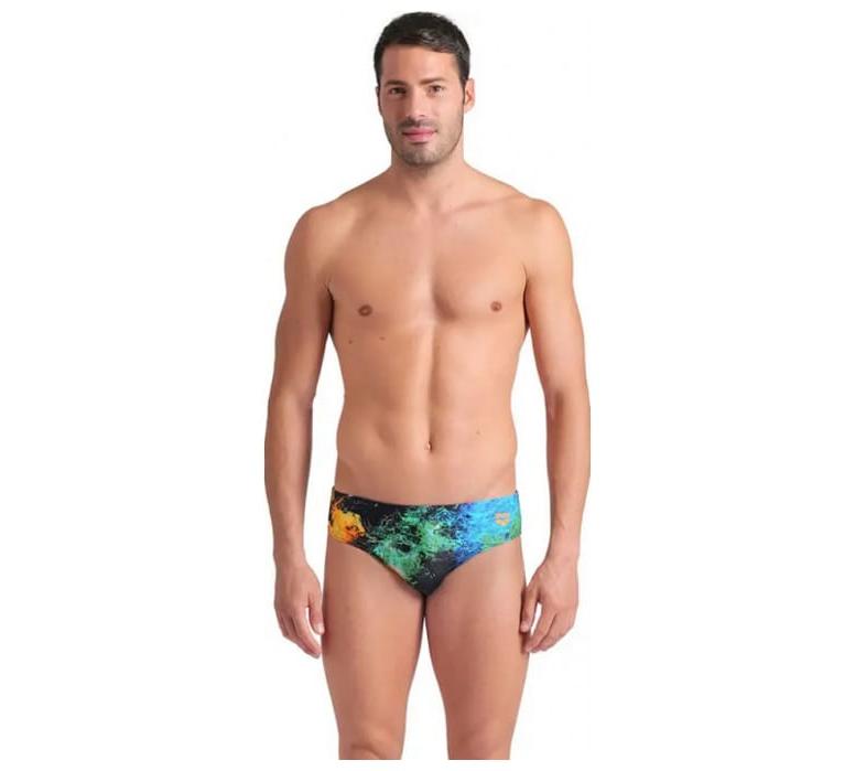 Плавки для чоловіків Arena VIBRANT SWIM BRIEFS чорний Чол