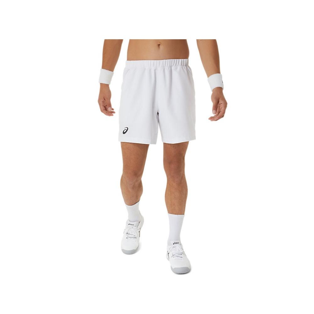 Чоловічі тенісні шорти Asics Court 7" White