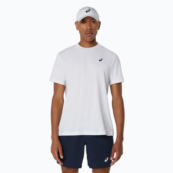 Чоловіча тенісна футболка Asics Court SS Top white