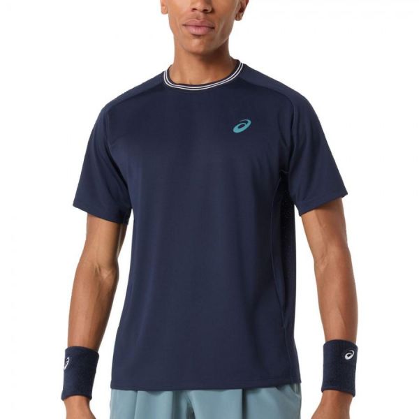 Чоловіча тенісна футболка Asics Game SS Top midnight