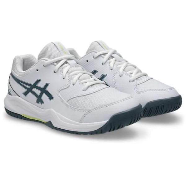 Кросівки для тенісу дитячі Asics Gel-Dedicate 8 White/Ironclad