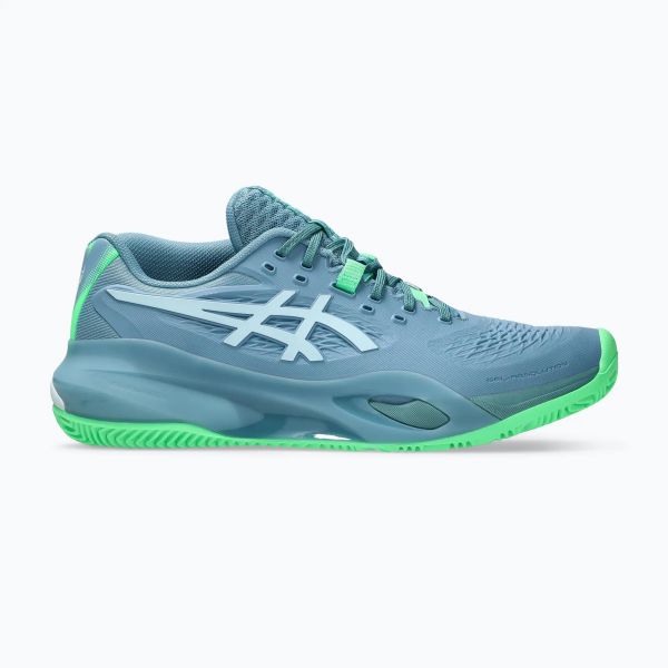 Кросівки для тенісу чоловічі Asics Gel-Resolution X Dark Saba Blue/Cool Grey