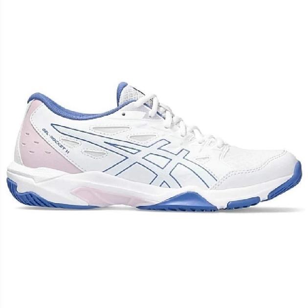 Кросівки сквош жін Asics Gel-Rocket 11 white/blue